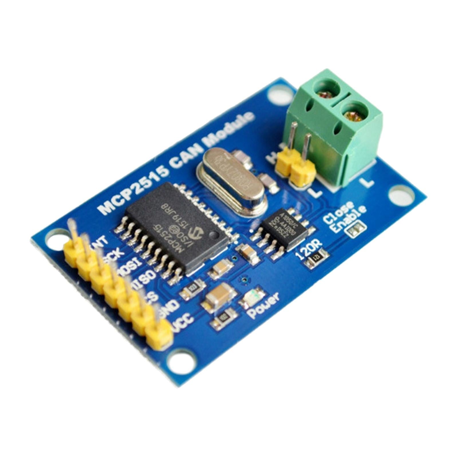 MCP2515 Module TJA1050 Receiver 120 Ohm Termination Resistors 5V DC