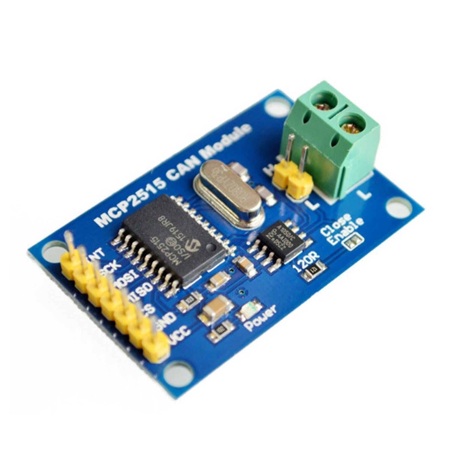 MCP2515 Module TJA1050 Receiver 120 Ohm Termination Resistors 5V DC