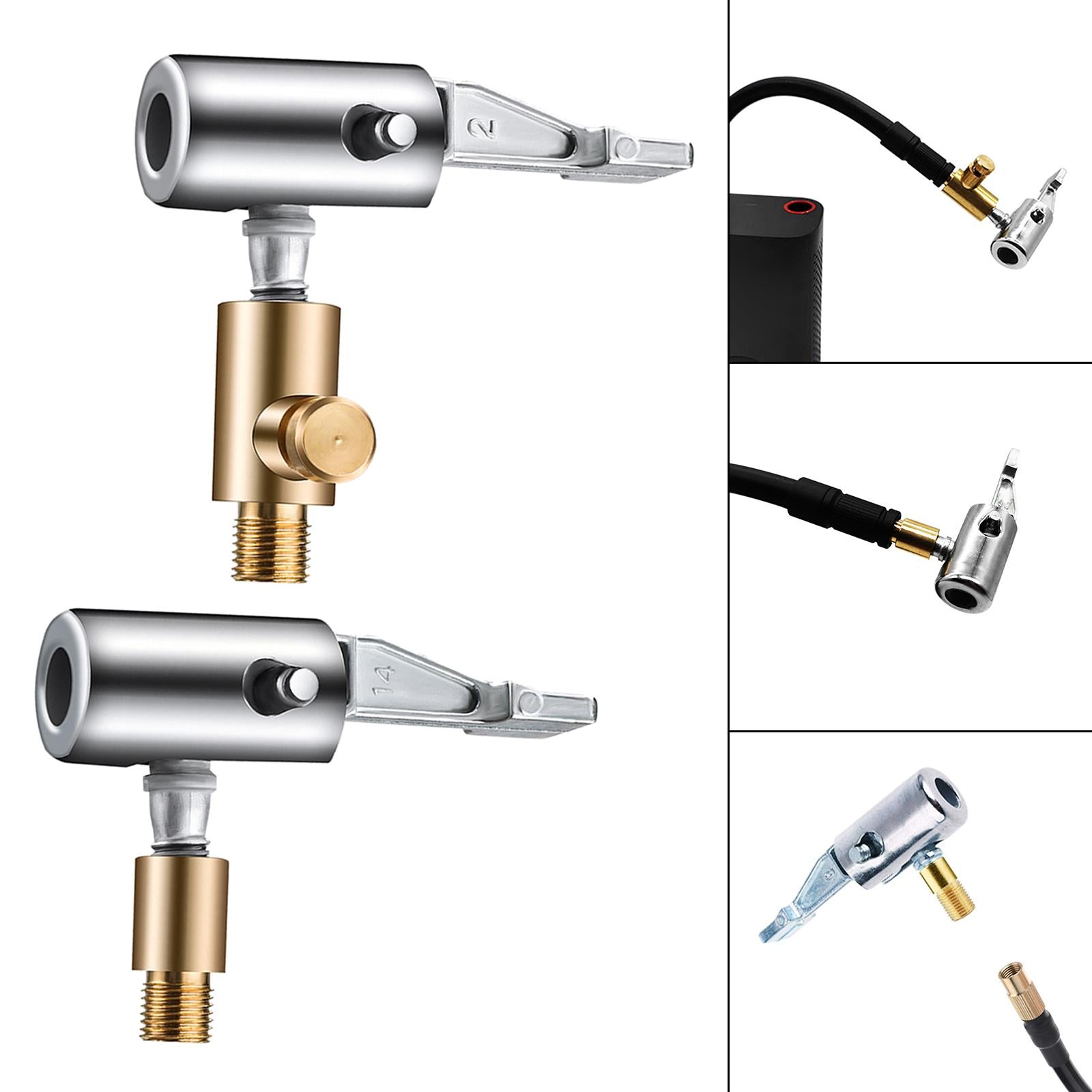 Car Tire Air Inflator Hose Adapter pump Adapter for car Motorcycle Deflated