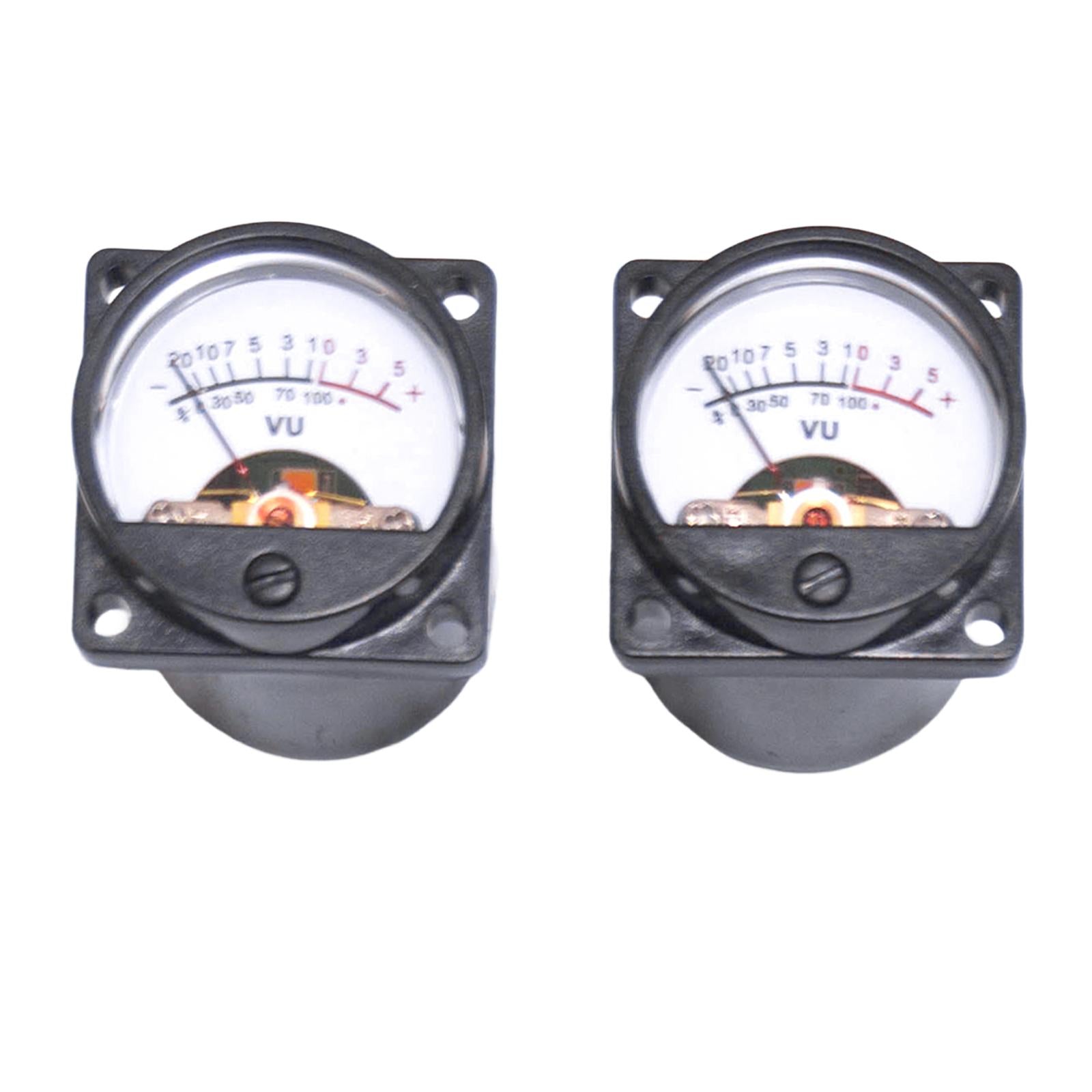 RF Wideband Amplifier 6-12VDC Slience Stereo Amplifier with Volume Meter