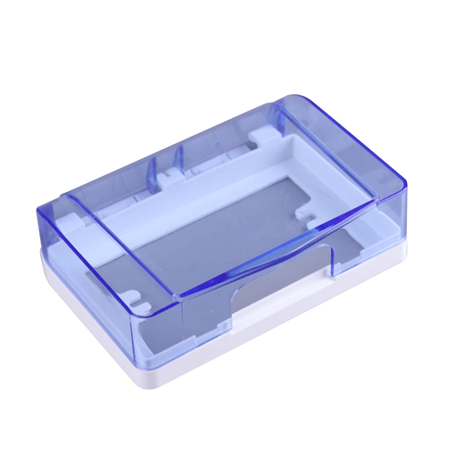 Socket Waterproof Box Electrical Outlet Cover for Workshop Restaurant Blue