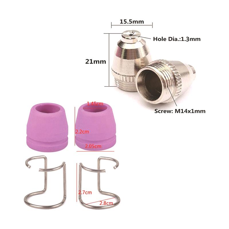 Nozzle Shroud Shield Cup Kit Nozzles Cups Kit for Ag-60F and SG-55
