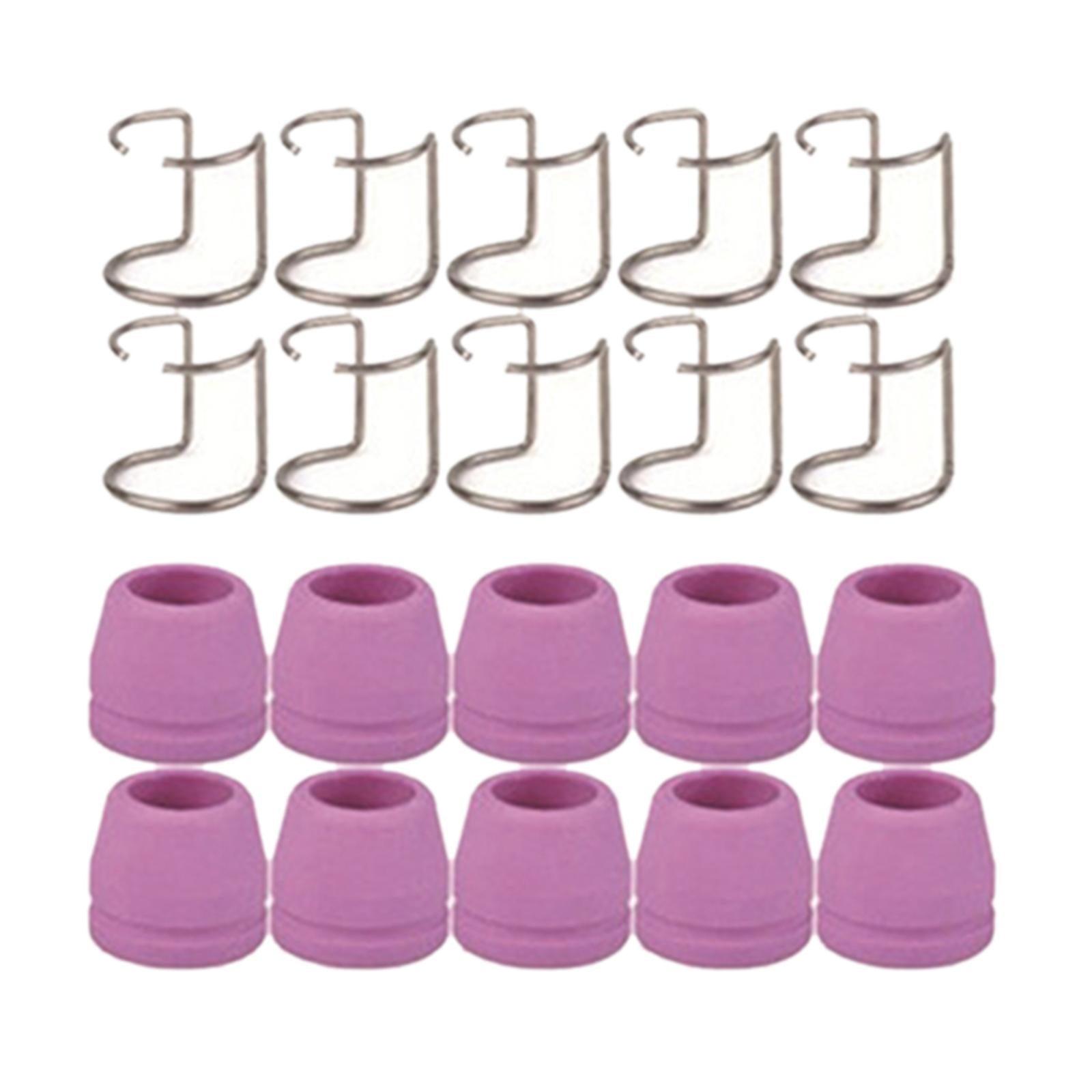 100Pcs Nozzle Shroud Shield Cup Kit Nozzles Cups Kit Replace for SG-55