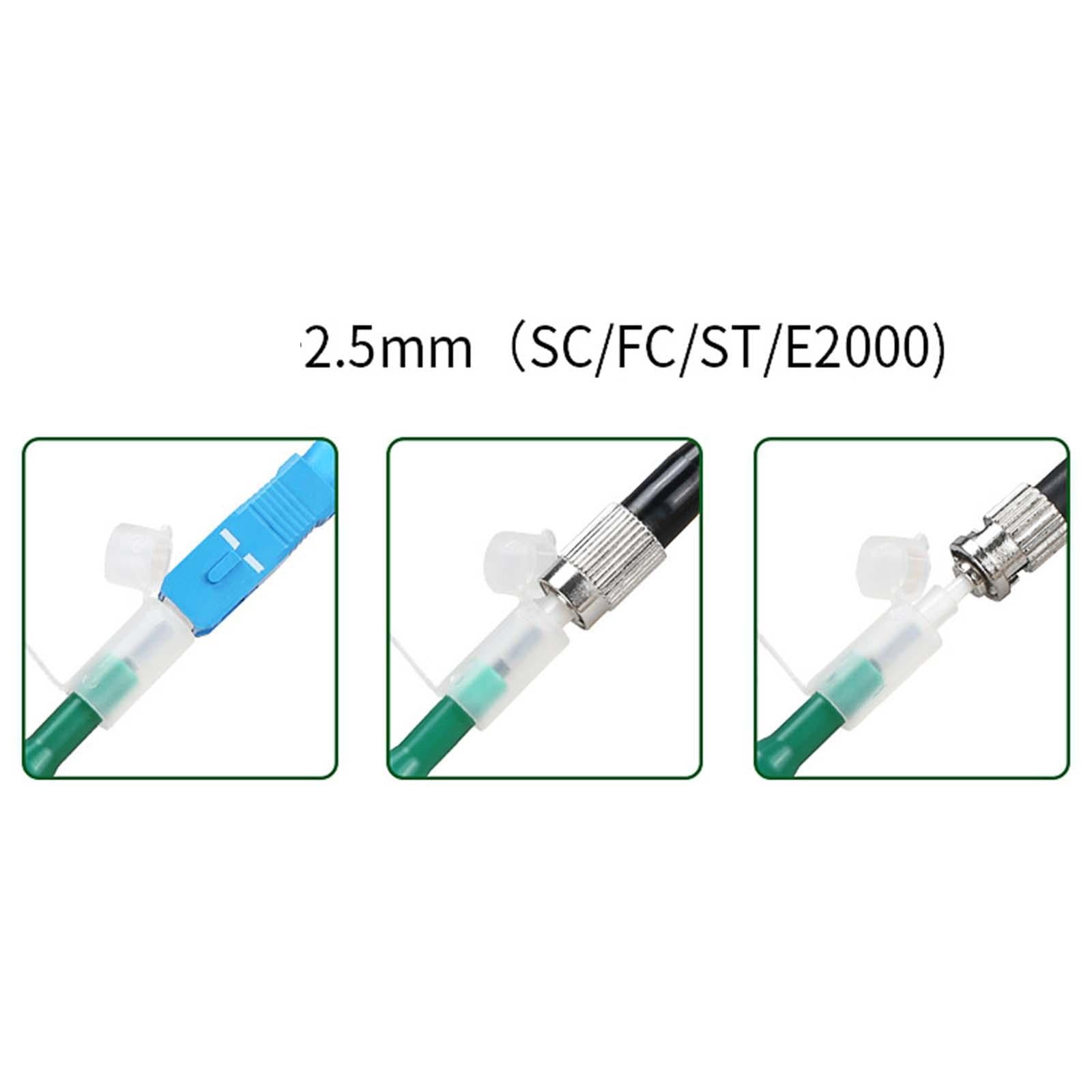 Professional Fiber Optic Cleaner Pen 180 Degree Rotary 800 Cleans