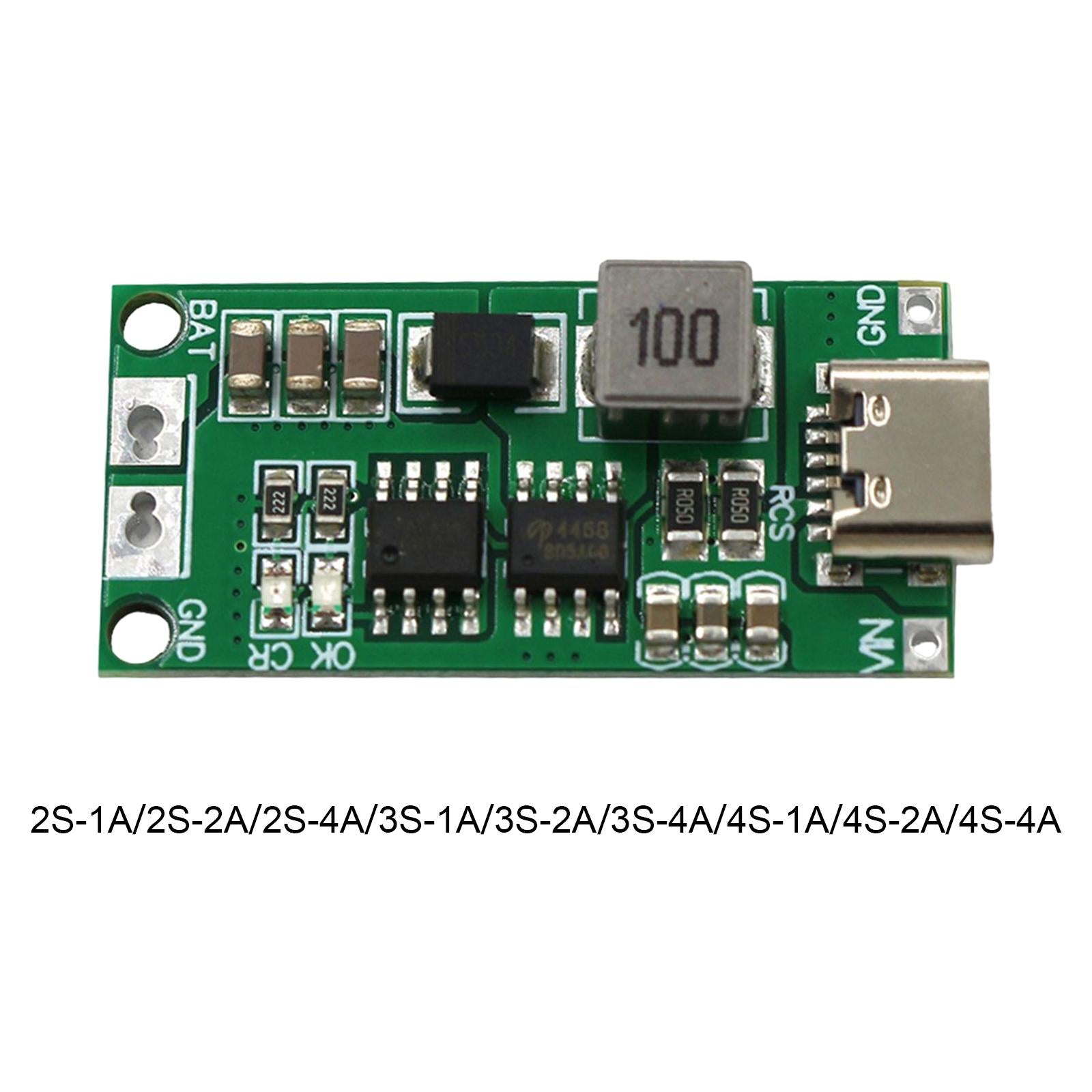 Premium Boost Lithium Battery Module 18650 Lithium Battery 1A 2A 4A 2S 3S 4S  2S 1A