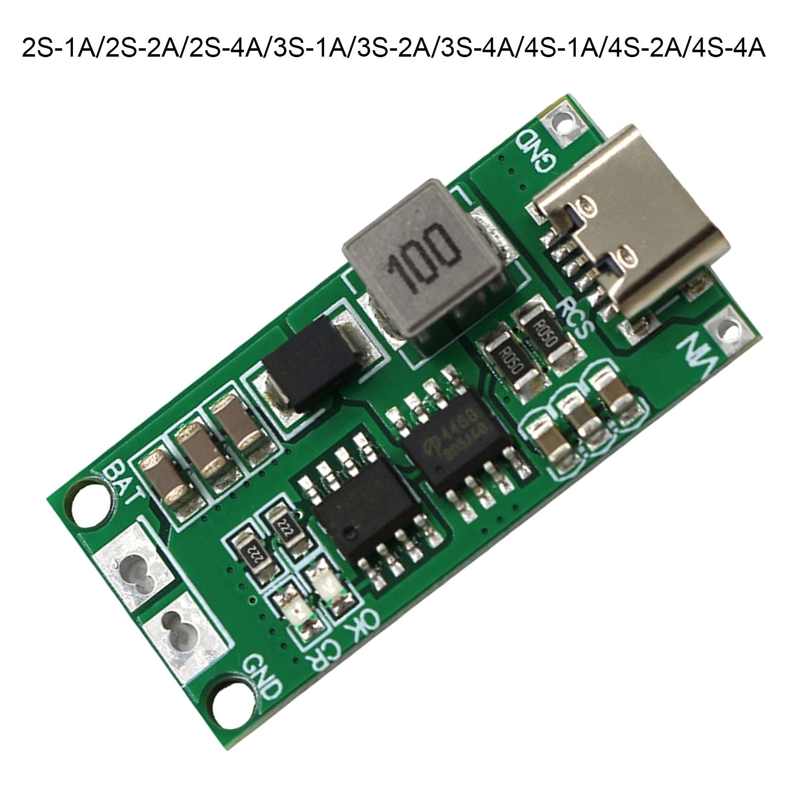 Premium Boost Lithium Battery Module 18650 Lithium Battery 1A 2A 4A 2S 3S 4S  2S 1A