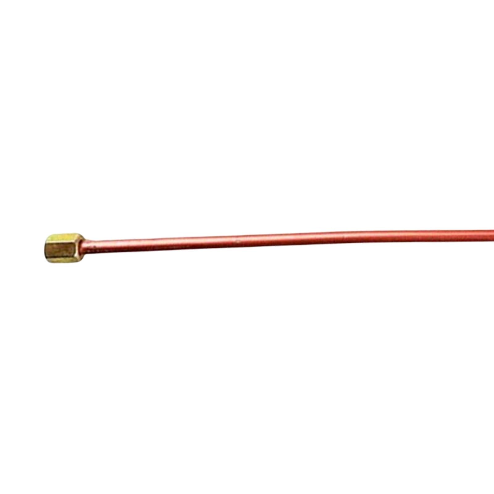 Aluminum Exhaust Pipe Copper Color for Air Compressor Accessory Replacement