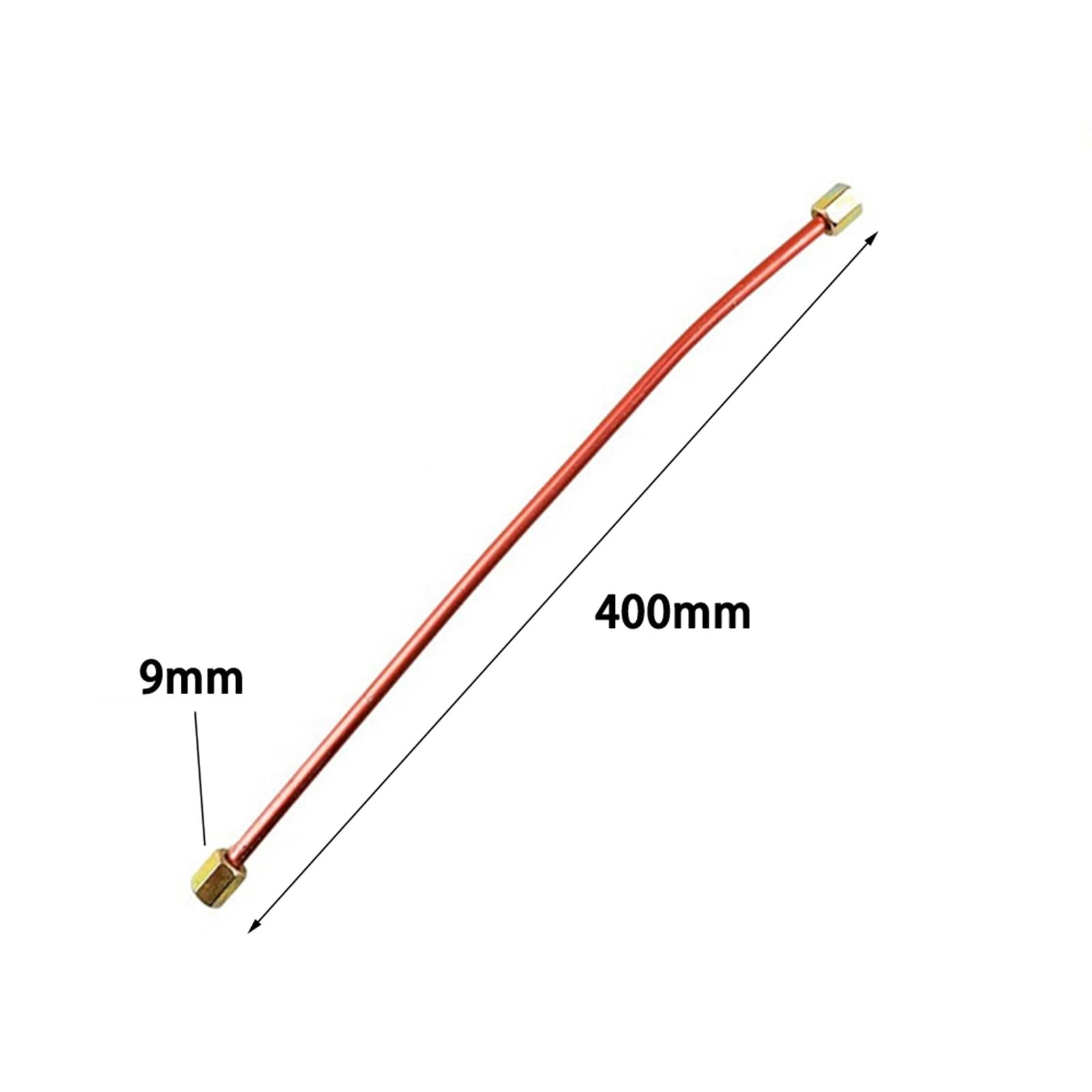 Aluminum Exhaust Pipe Copper Color for Air Compressor Accessory Replacement
