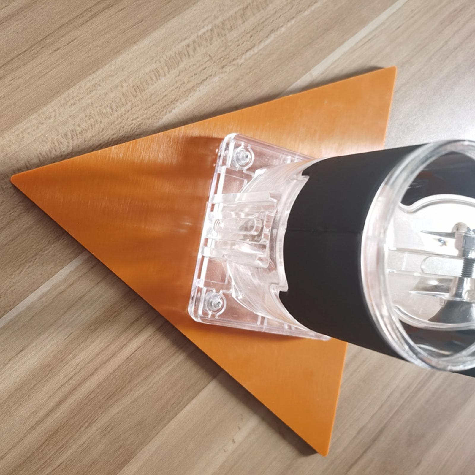 Trimming Machine Triangle Board Engraving for Woodworking Parts with Cover