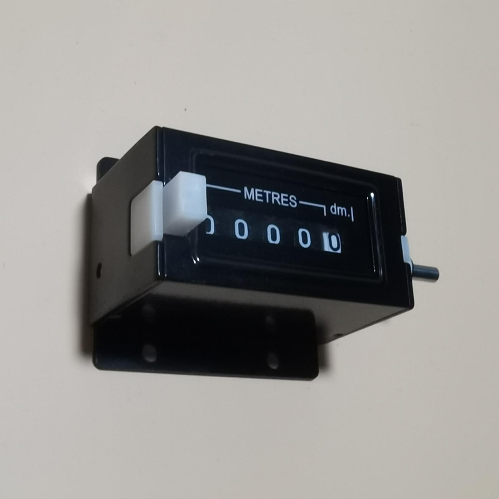 Resettable 0-9999.9 Manual Tally Counter 5 digits Manual Mechanical Counter
