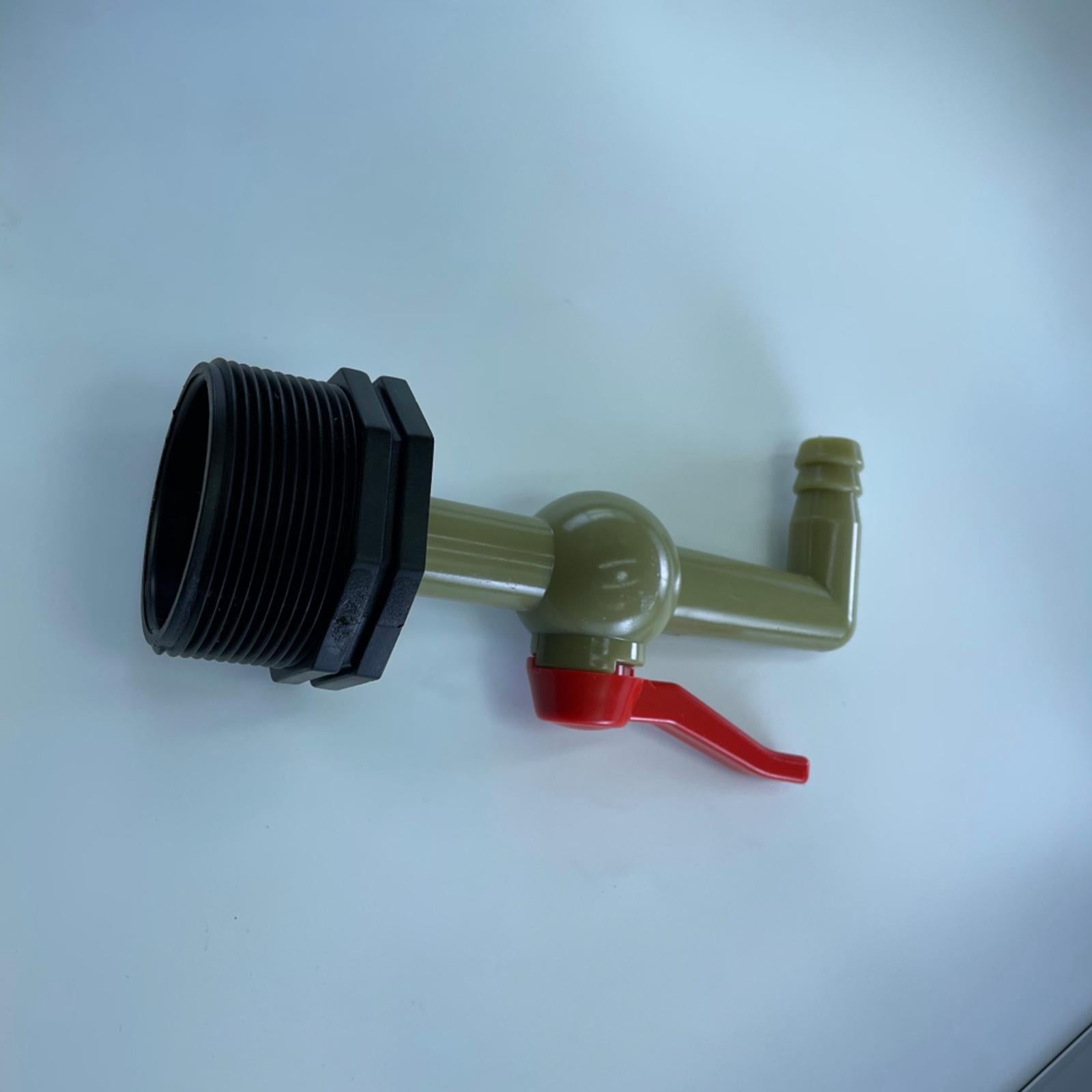 Drain Adapter Replace Valve for Galvanized Drum Water Supply Controller 20mm 90 degrees