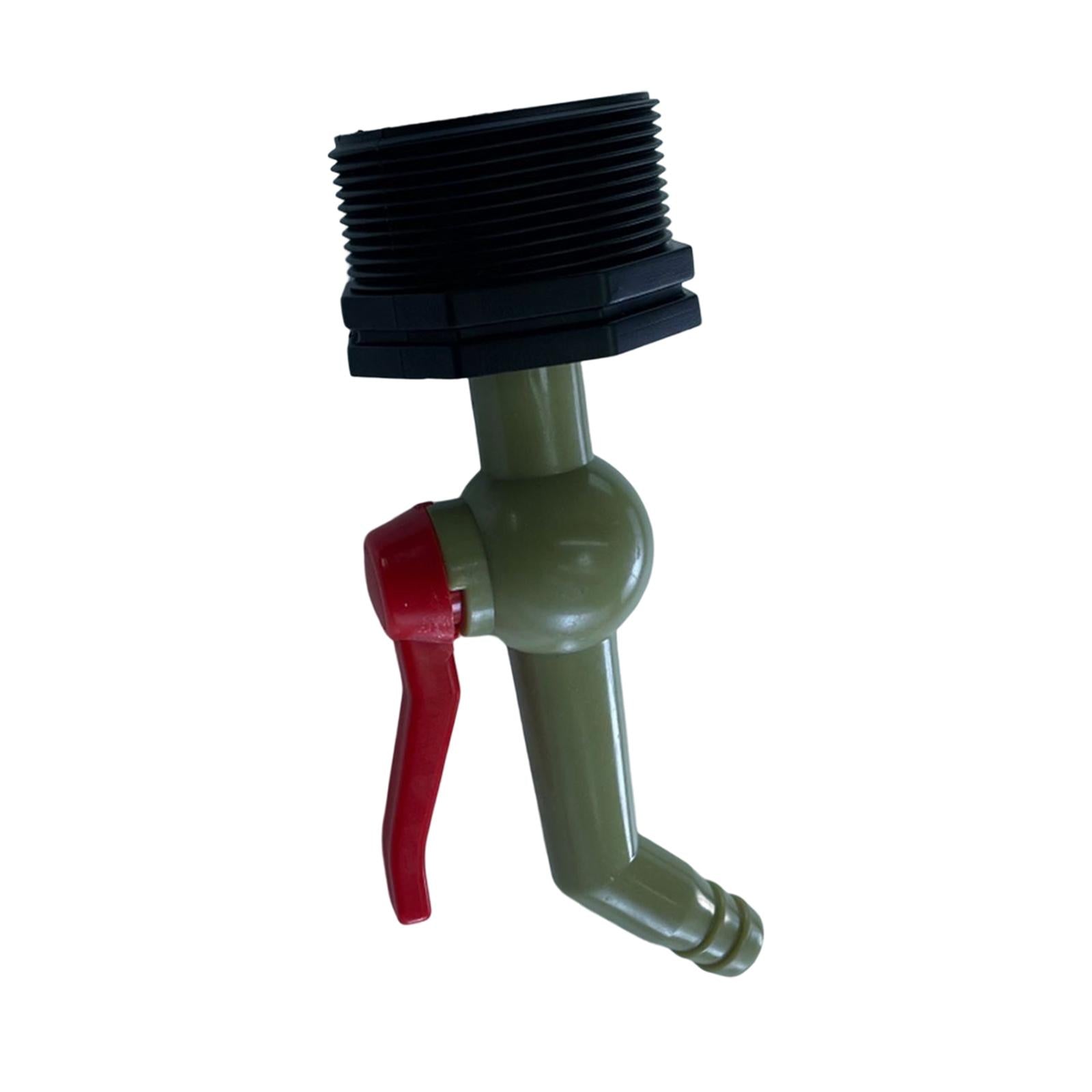 Drain Adapter Replace Valve for Galvanized Drum Water Supply Controller 20mm straight