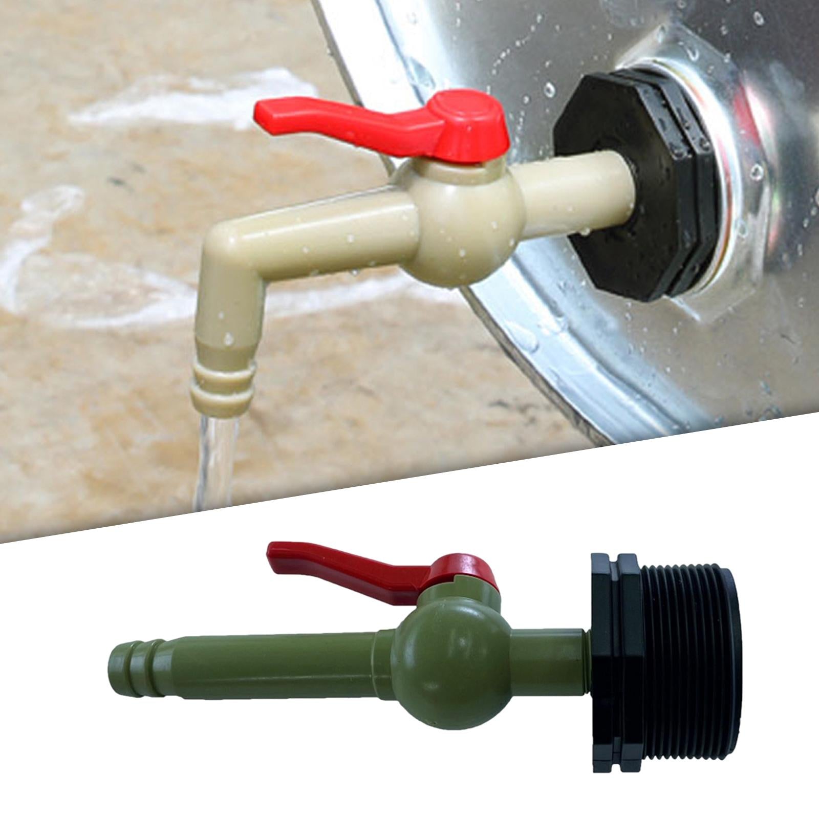 Drain Adapter Replace Valve for Galvanized Drum Water Supply Controller 20mm degrees