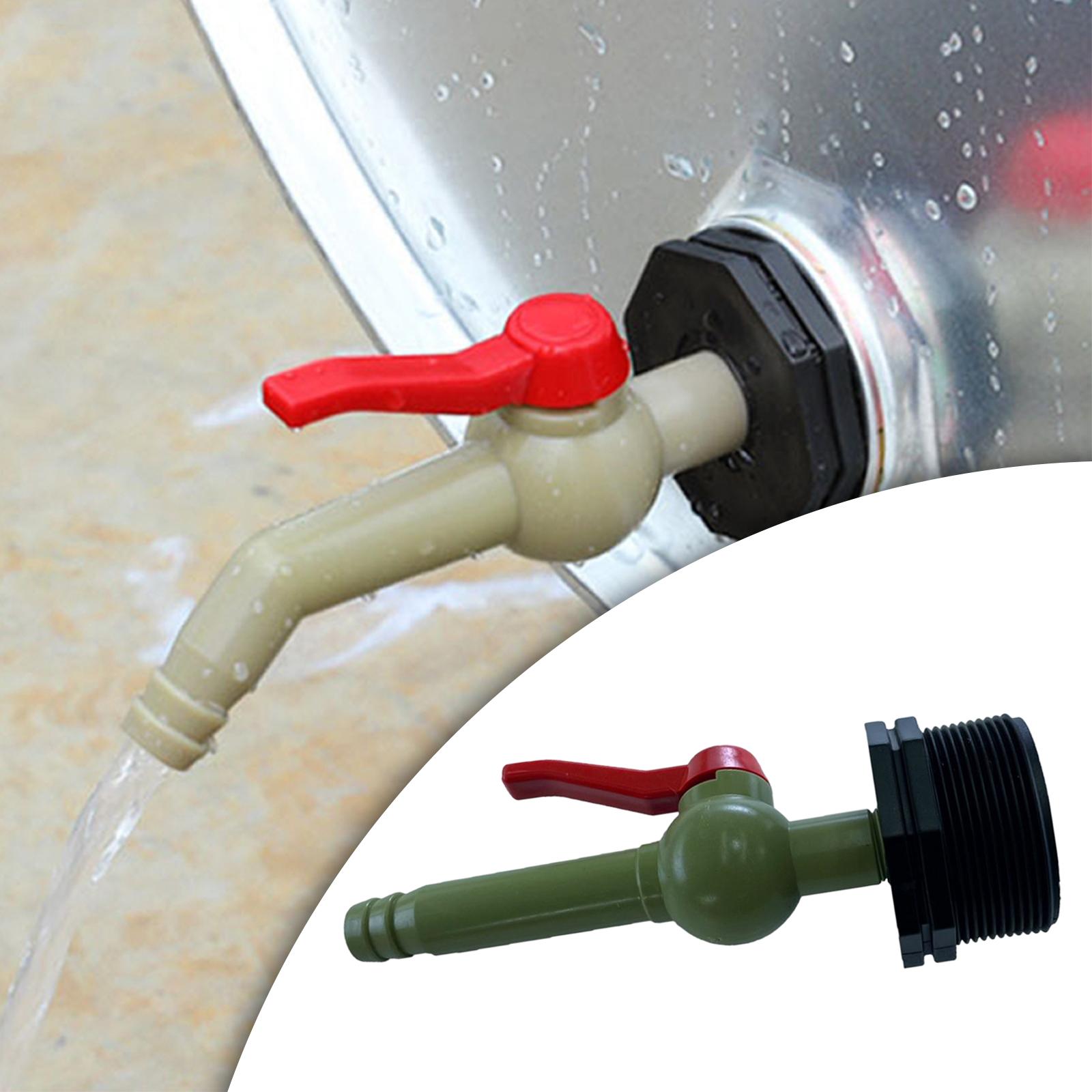 Drain Adapter Replace Valve for Galvanized Drum Water Supply Controller 20mm degrees