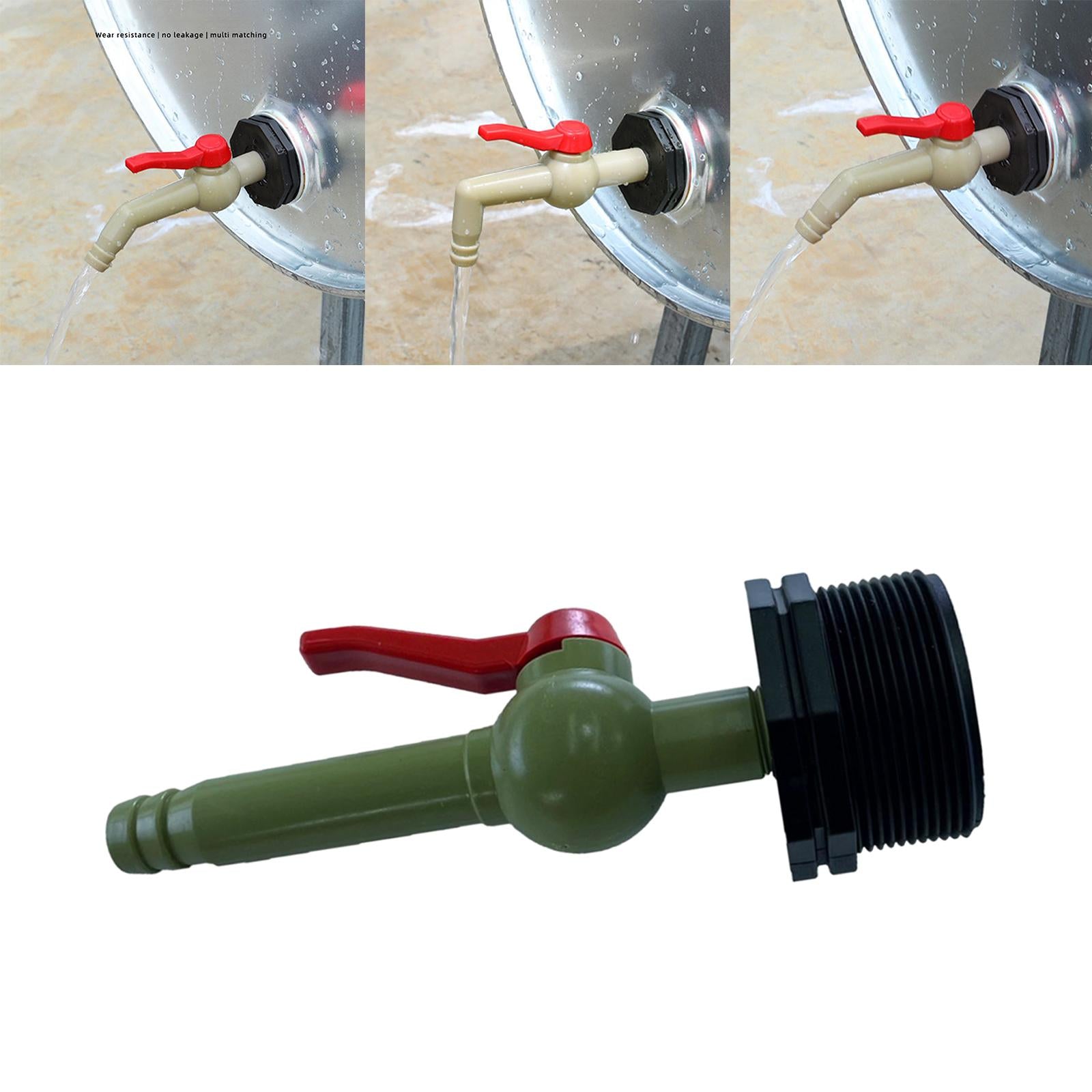 Drain Adapter Replace Valve for Galvanized Drum Water Supply Controller 20mm degrees