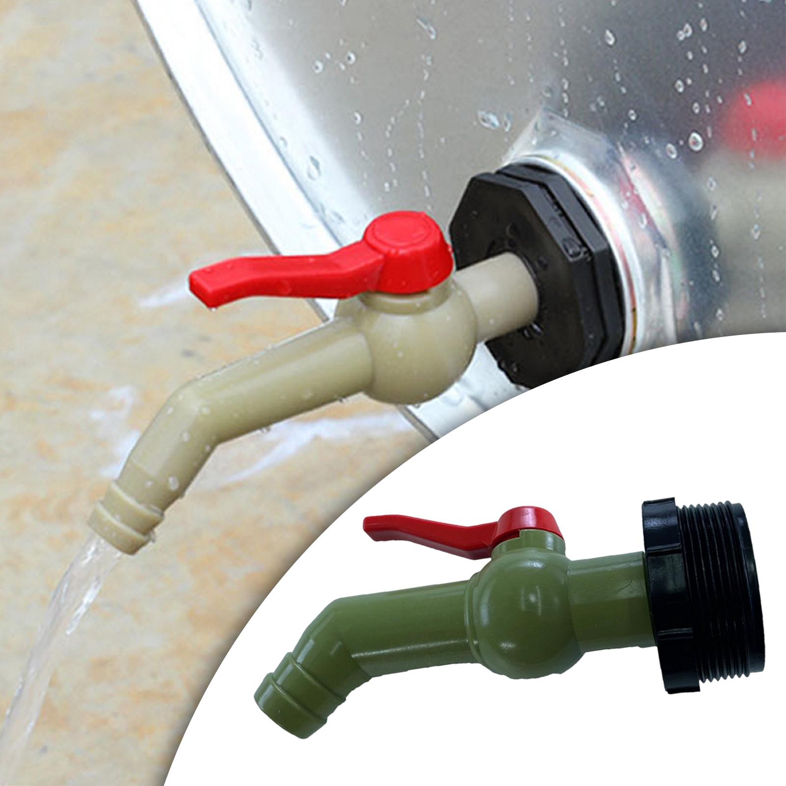 Drain Adapter Replace Valve for Galvanized Drum Water Supply Controller 32mm 45 degrees
