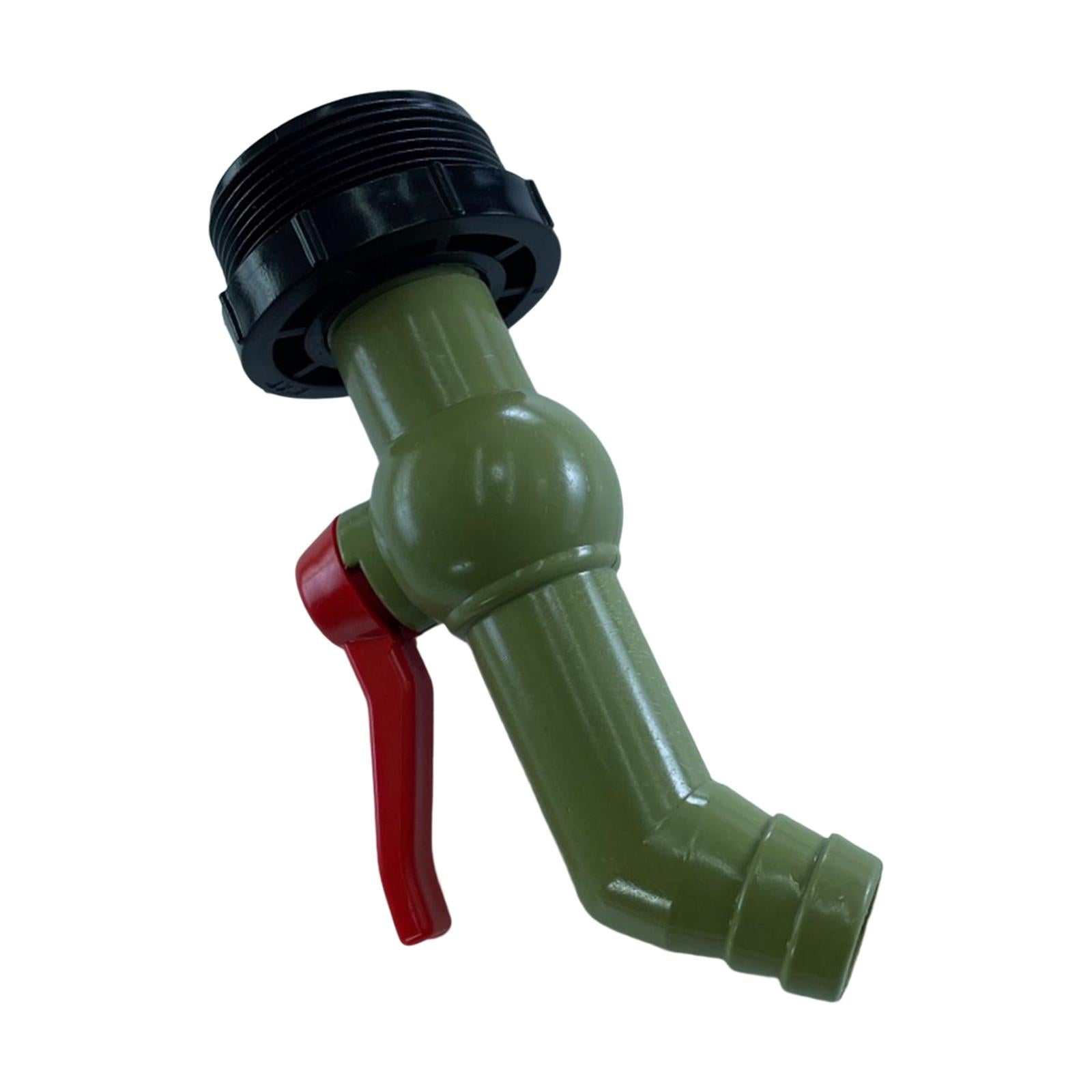 Drain Adapter Replace Valve for Galvanized Drum Water Supply Controller 32mm 45 degrees