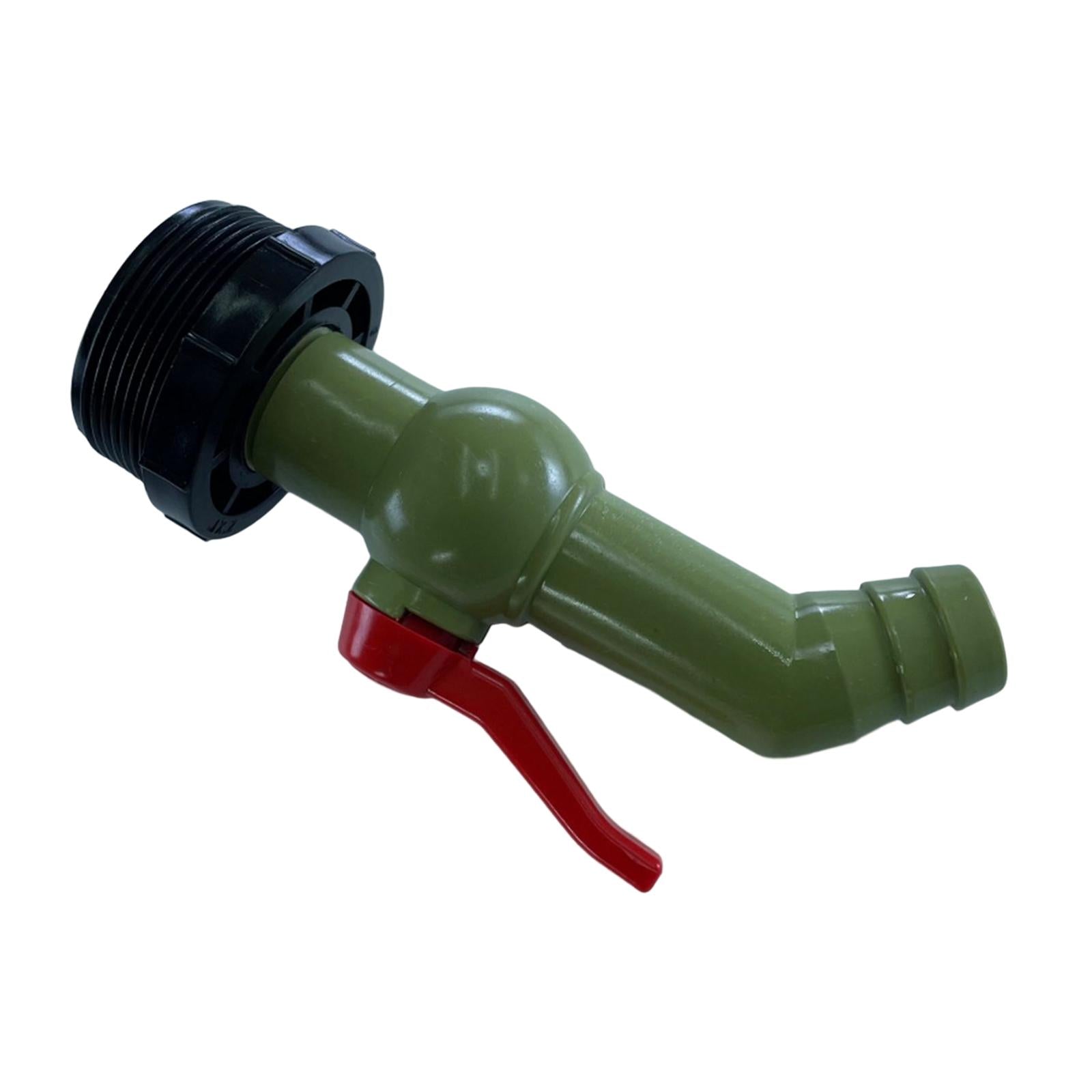 Drain Adapter Replace Valve for Galvanized Drum Water Supply Controller 32mm 45 degrees