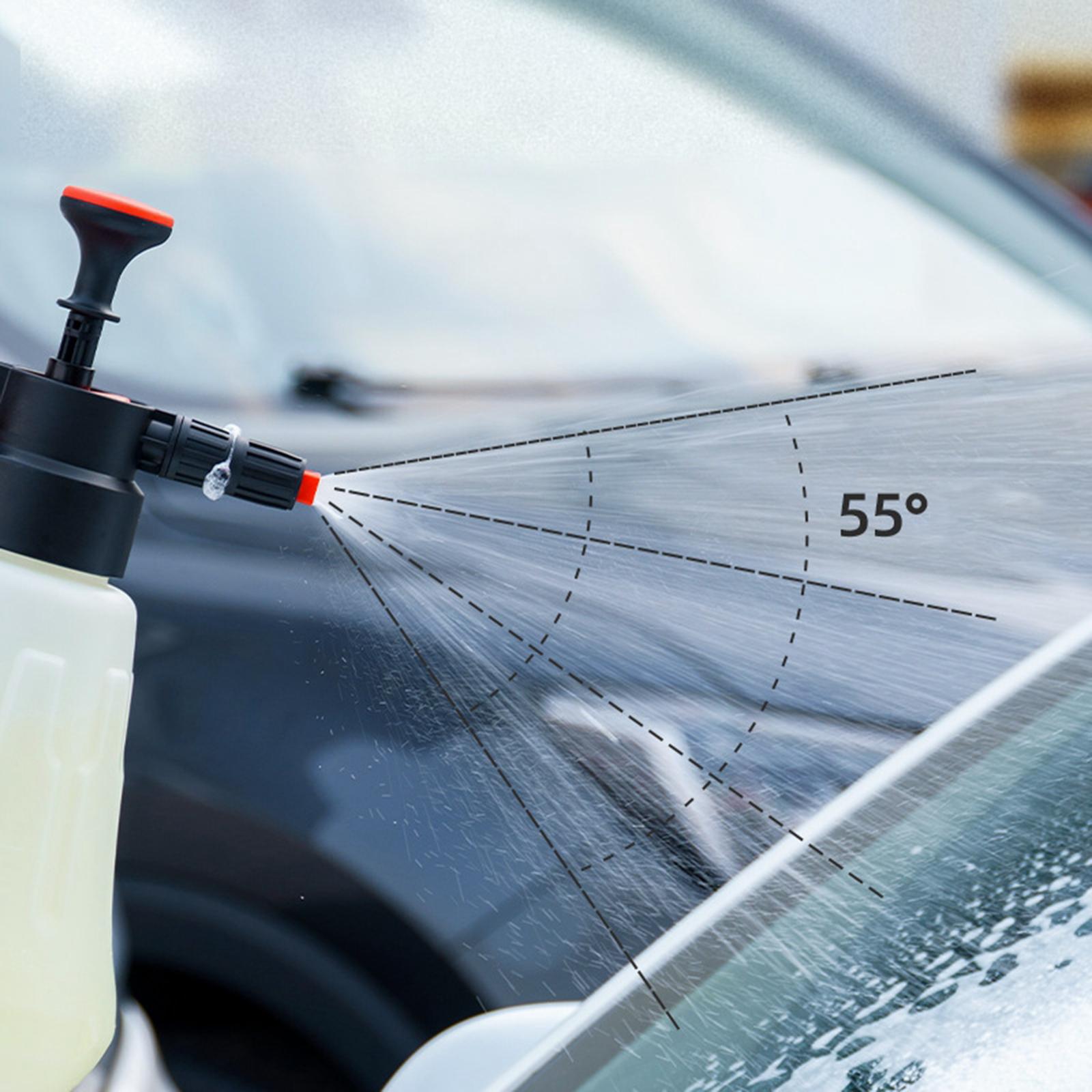 Manual Pump Sprayer Car Wash Cleaning Sprayer for House Cleaning Gardening 2L