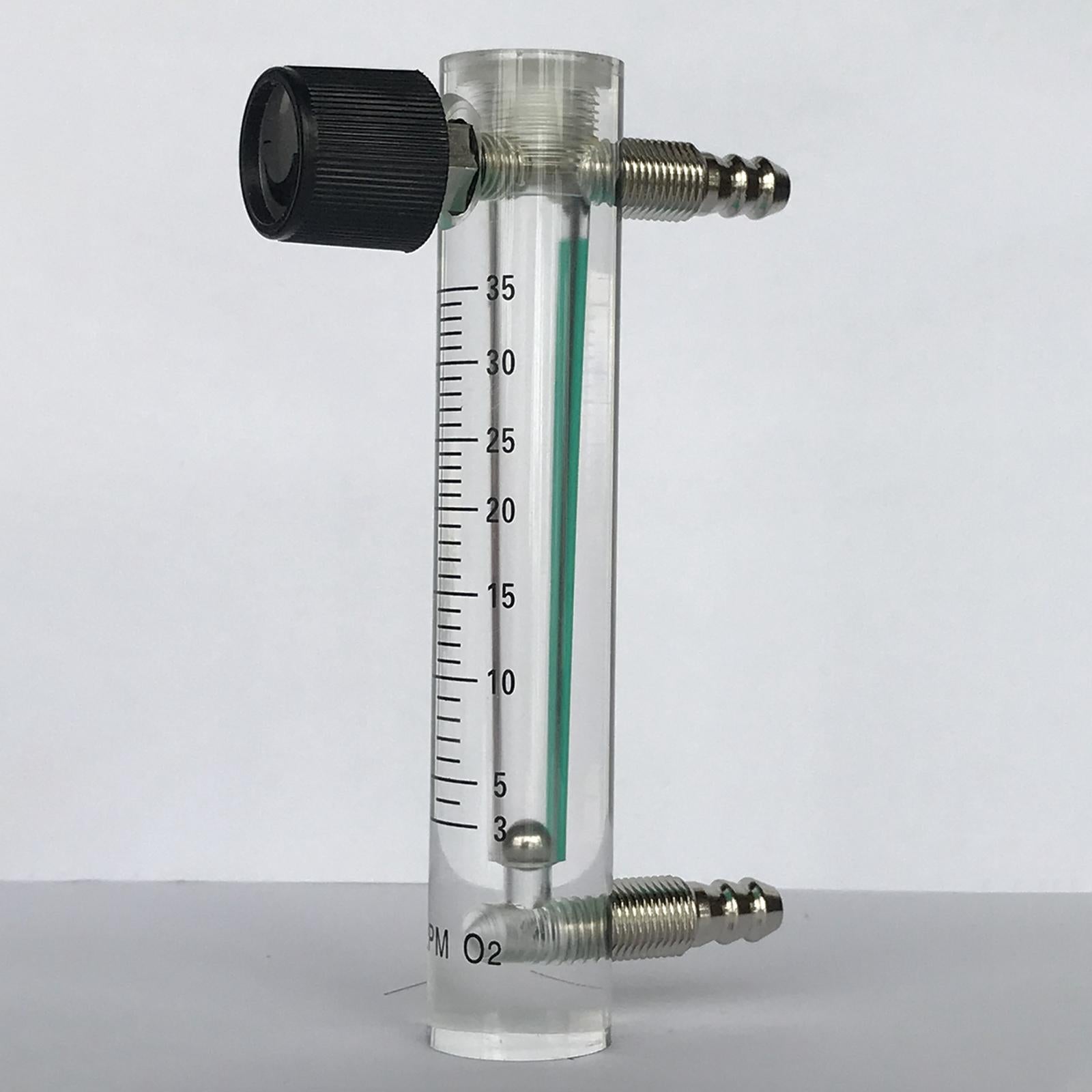 Oxygen Flowmeter with Copper Connector for Conectrator 3L to 35L