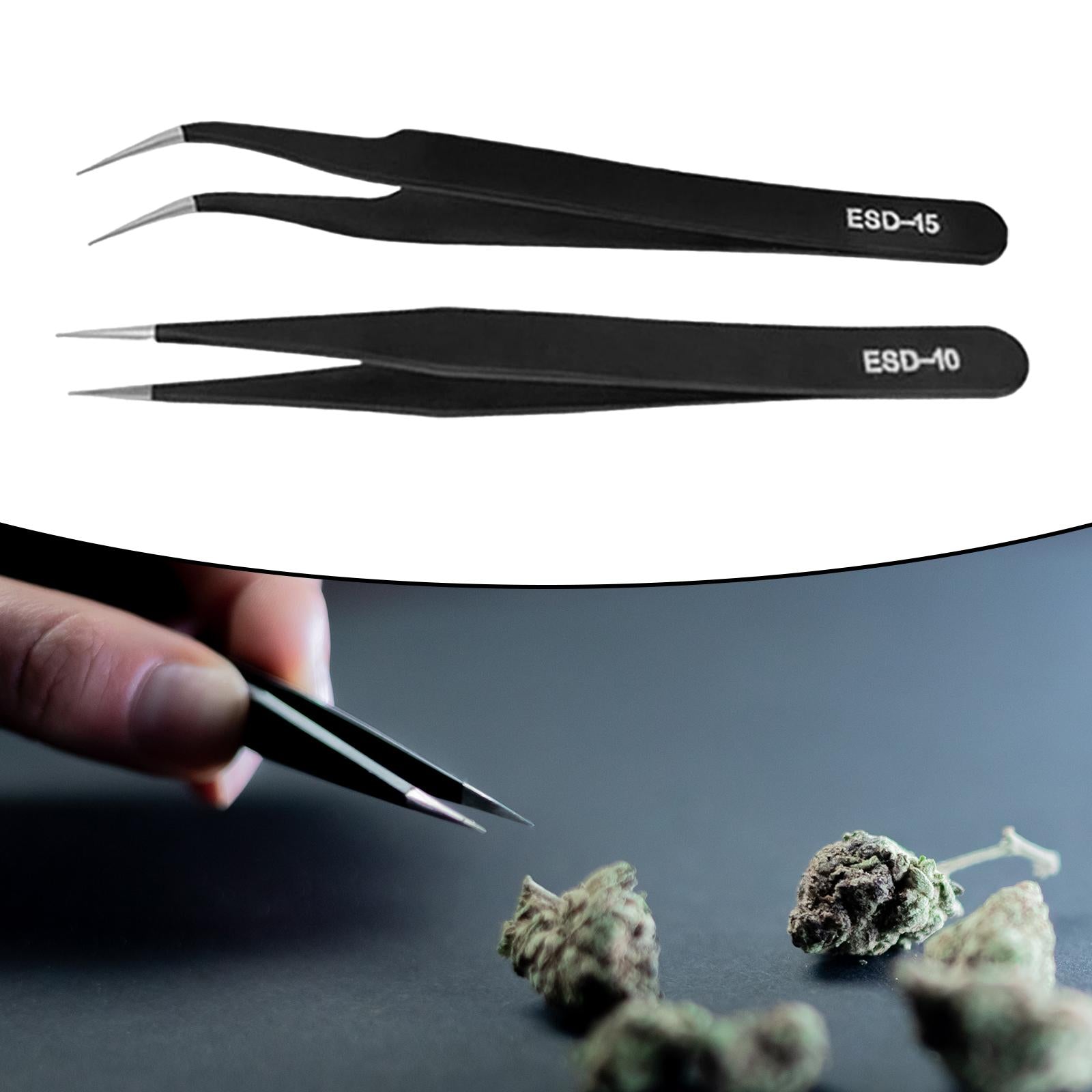 Eyelash Tweezers Multipurpose Eyelash Clip for False Eyelash 12cm