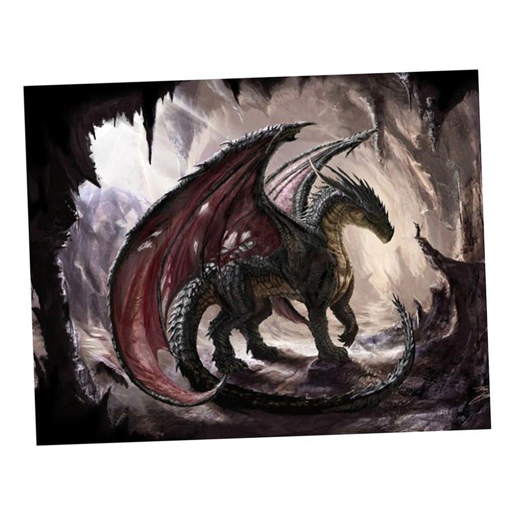 Full Drill 5D Diamond Painting Embroidery Cross Stitch Kits Dragon