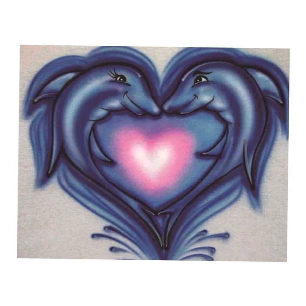 Full Drill 5D Diamond Painting Embroidery Cross Stitch Kits Dolphin