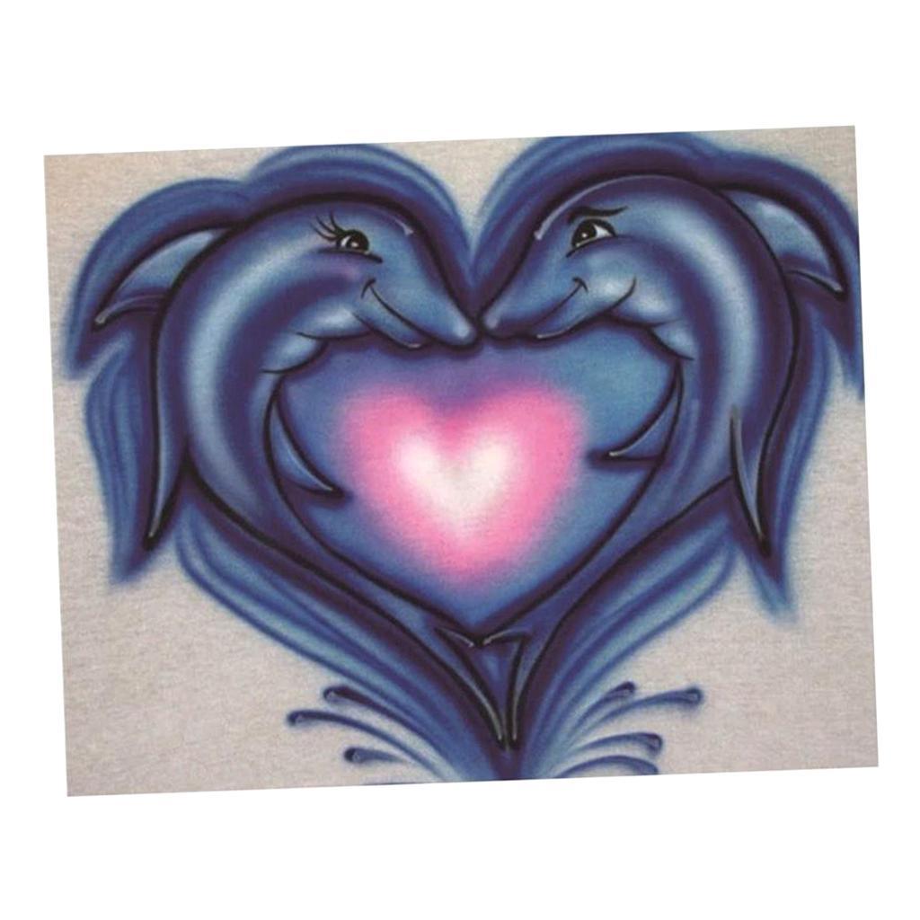 Full Drill 5D Diamond Painting Embroidery Cross Stitch Kits Dolphin