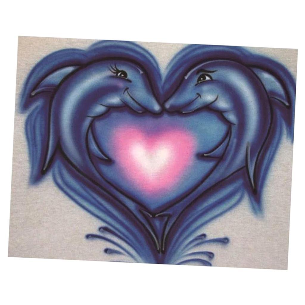 Full Drill 5D Diamond Painting Embroidery Cross Stitch Kits Dolphin