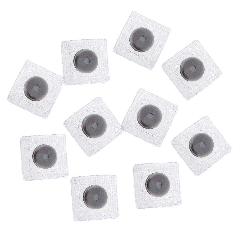 10 Sets Invisible Sew in Magnetic Snaps Sewing Buttons Purse Closure 17mm