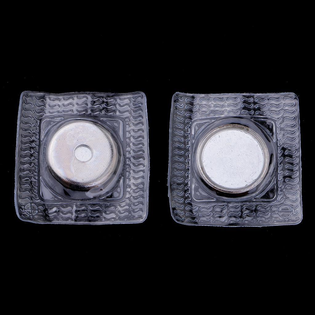 10 Sets Invisible Sew in Magnetic Snaps Sewing Buttons Purse Closure 17mm