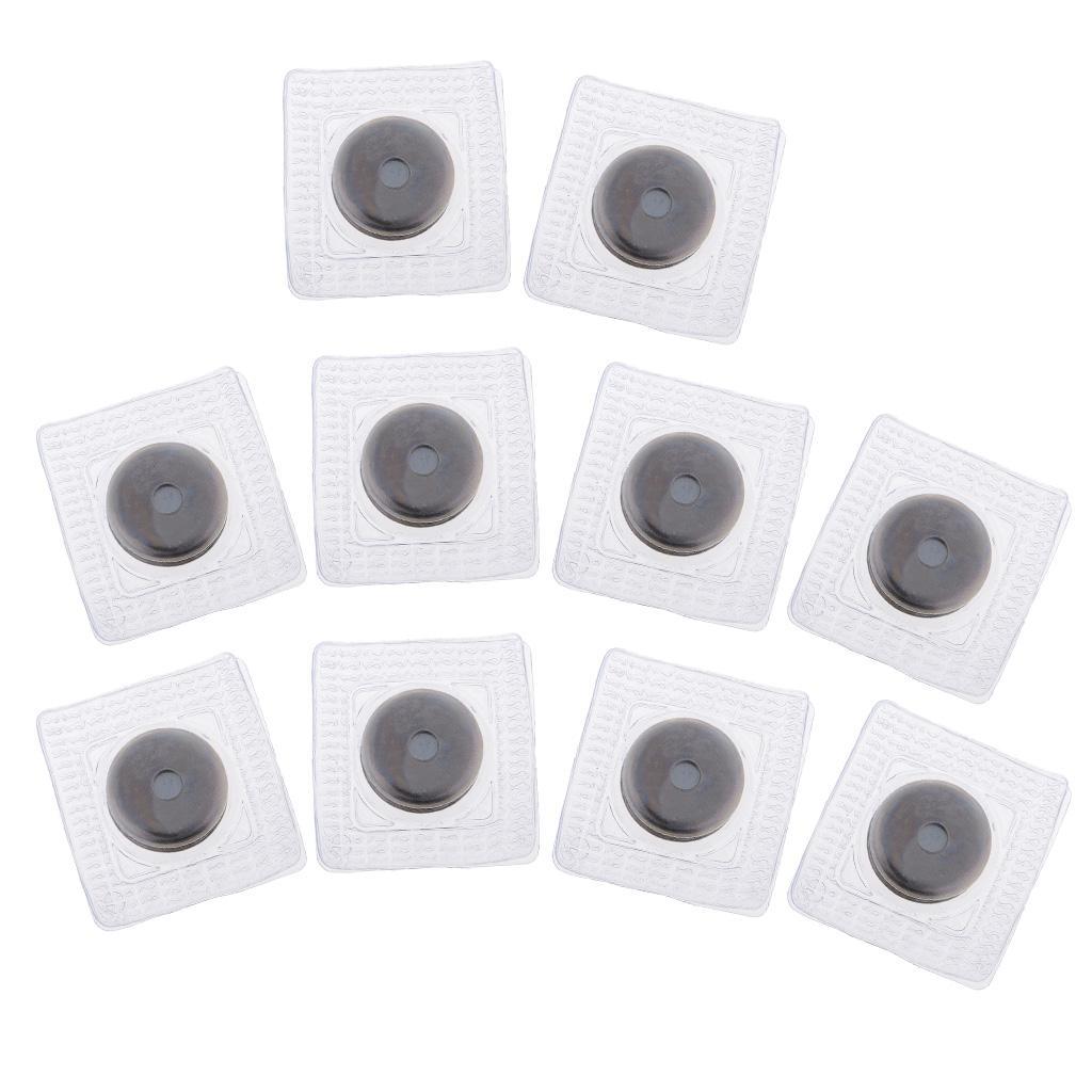 10 Sets Invisible Sew in Magnetic Snaps Sewing Buttons Purse Closure 17mm