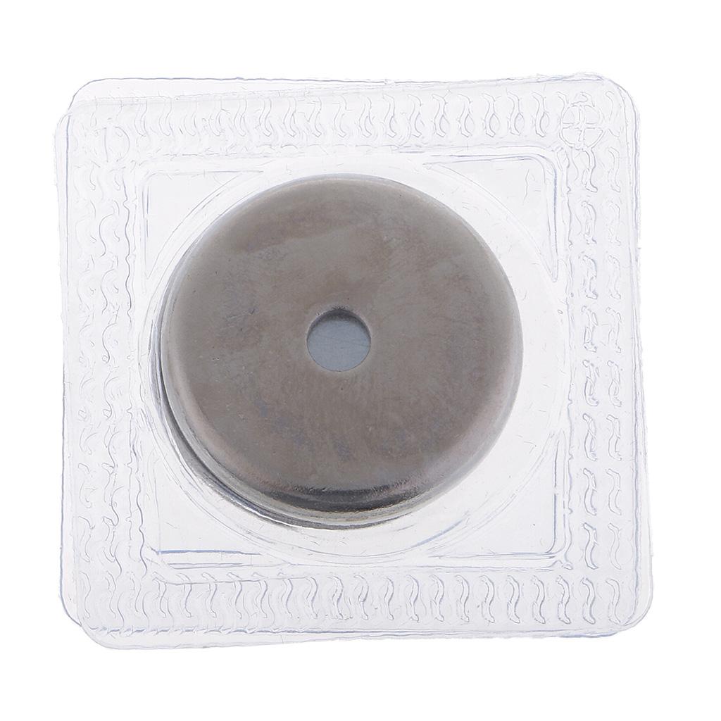 5 Sets Invisible Sew-in Magnetic Snap PVC Closure for Clothes Handbag 23mm
