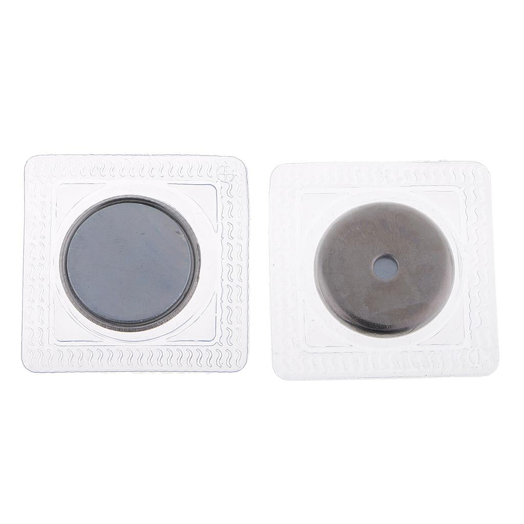 5 Sets Invisible Sew-in Magnetic Snap PVC Closure for Clothes Handbag 23mm