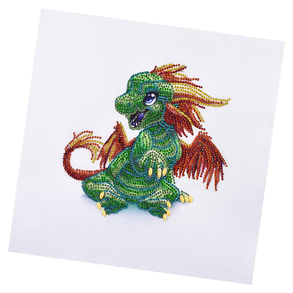 5D Special Shaped Diamond Painting Cross Stitch Crafts Decor Dinosaur