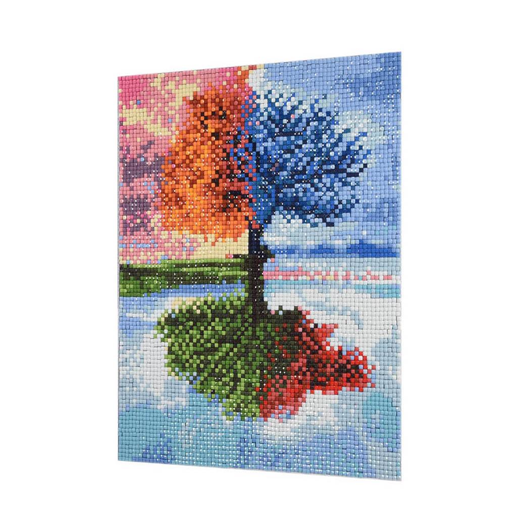 Full Square Drill Diamond Painting Embroidery Rhinestone Pictures Tree