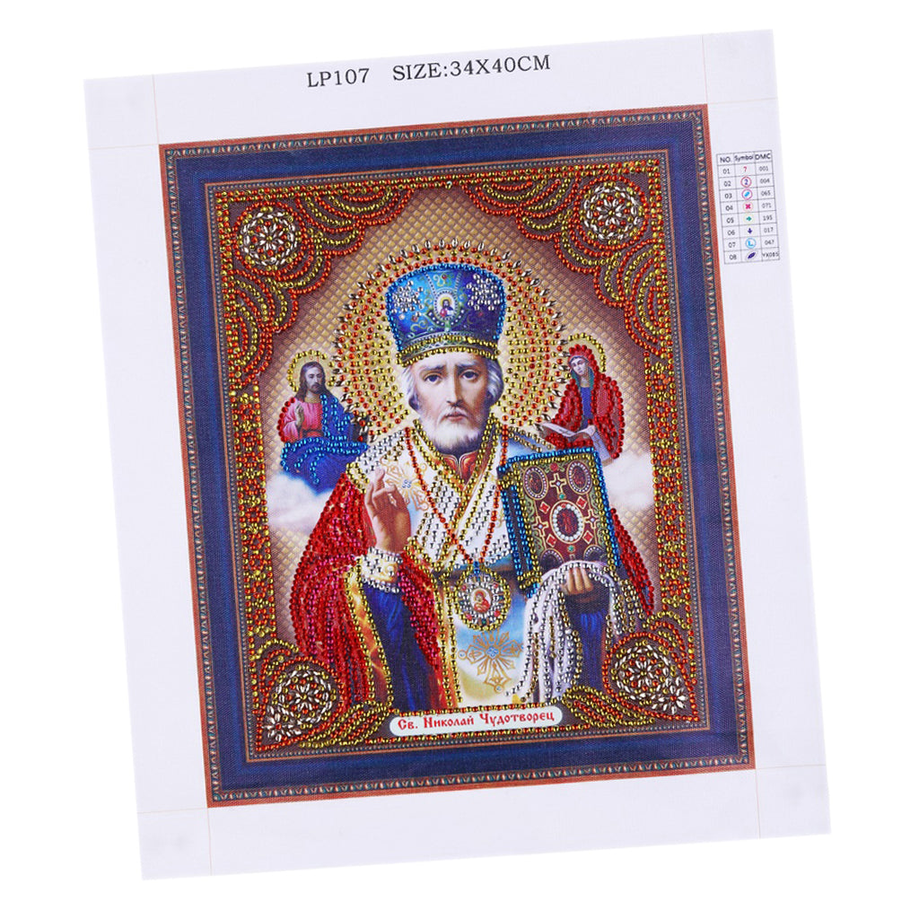 5D DIY Diamond Painting Special Shaped Drill Mosaic Religion Picture AC232