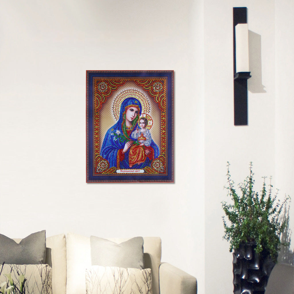 5D DIY Diamond Painting Special Shaped Drill Mosaic Religion Picture AC233