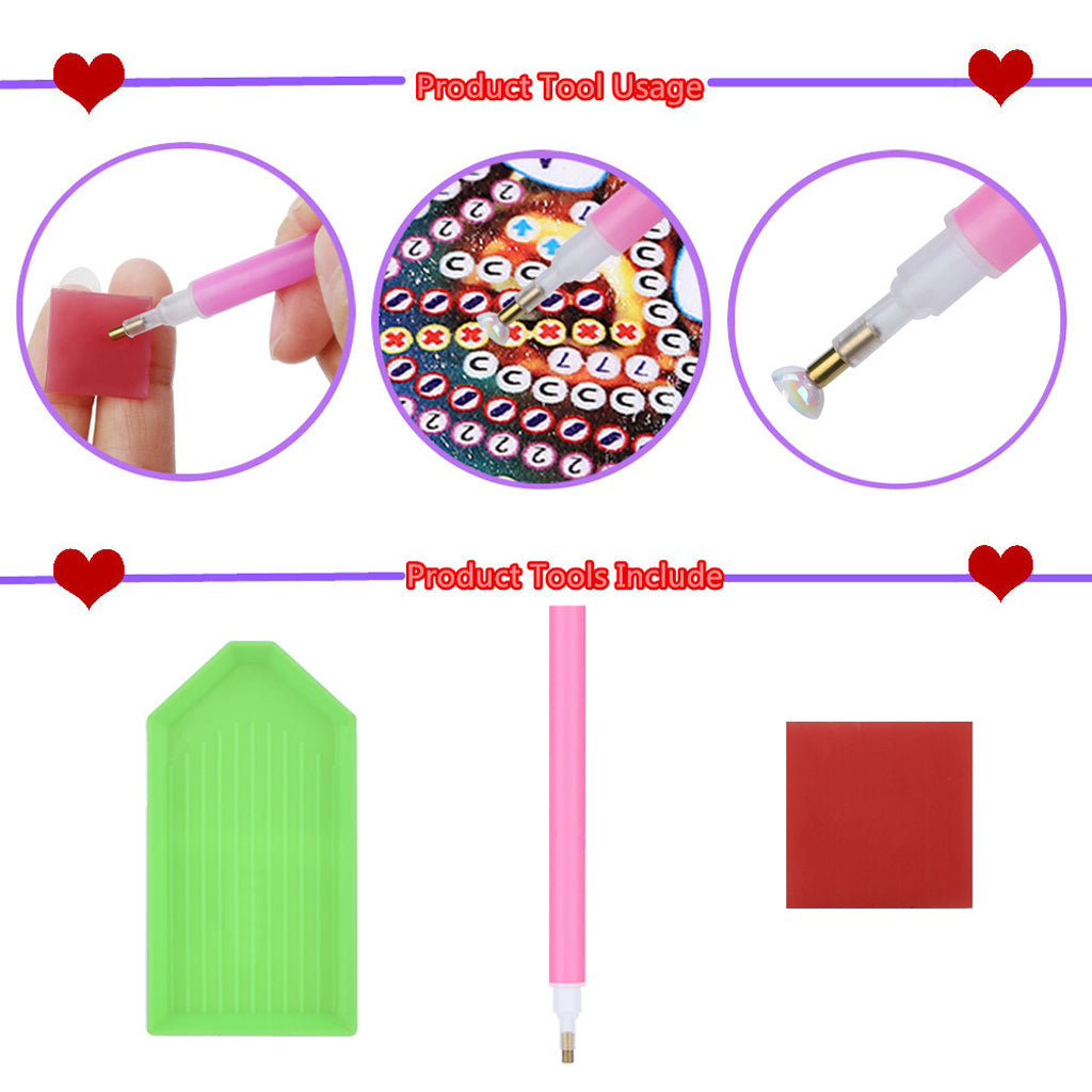 5D DIY Diamond Painting Special Shaped Drill Mosaic Religion Picture AC233