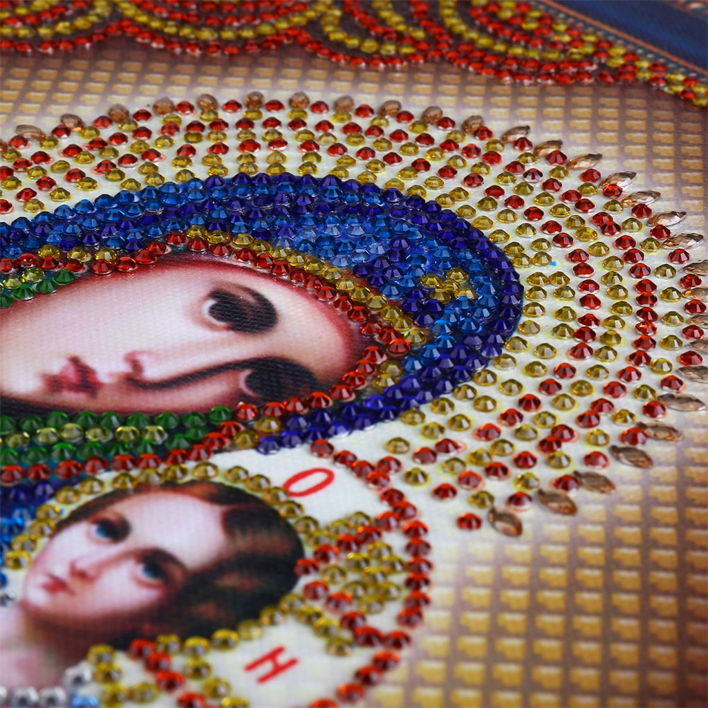 5D DIY Diamond Painting Special Shaped Drill Mosaic Religion Picture AC233