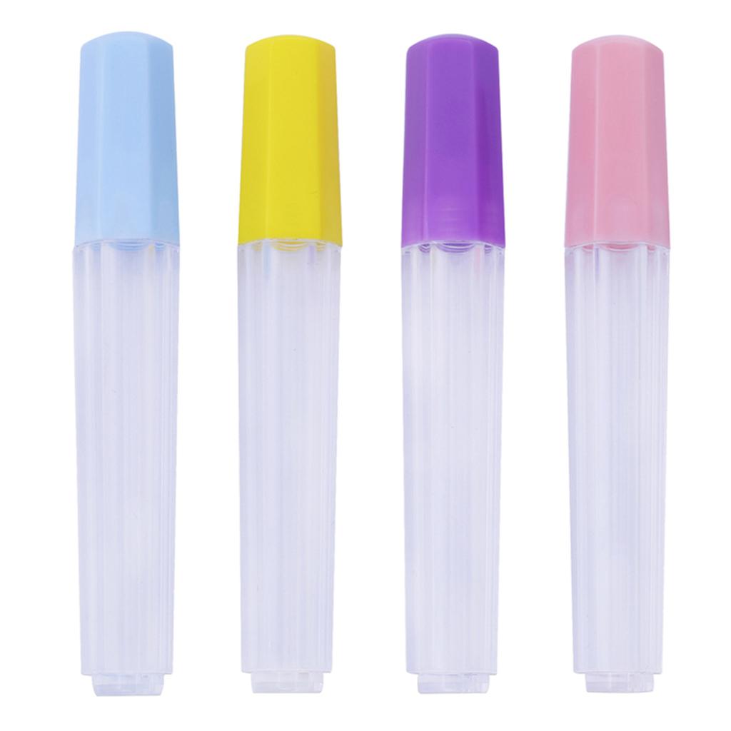 4 Pieces Plastic Sewing Needles Case Tube Felting Needles Storage Container