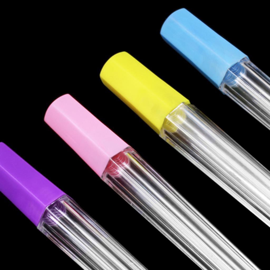 4 Pieces Plastic Sewing Needles Case Tube Felting Needles Storage Container