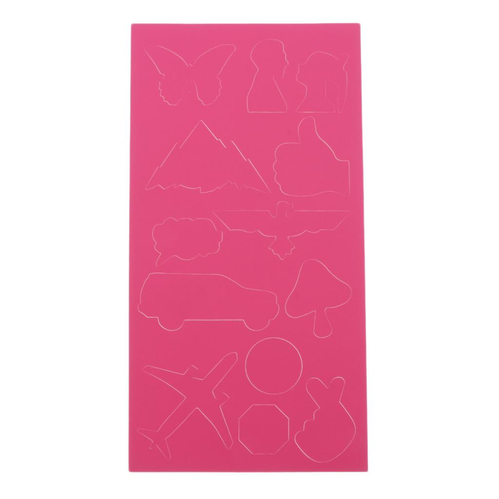 Cartoon Self-adhesive Repair Patch Applique for Clothing Sofa Rose Red