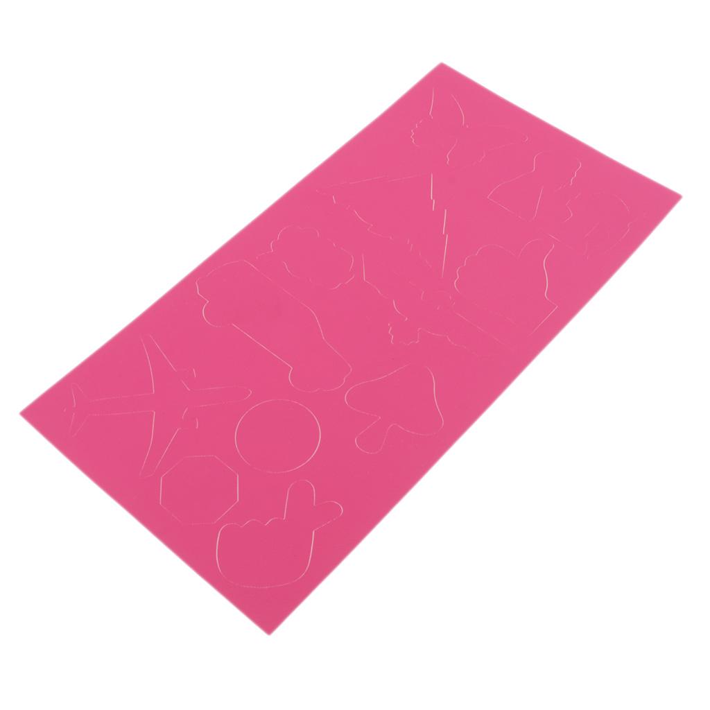 Cartoon Self-adhesive Repair Patch Applique for Clothing Sofa Rose Red