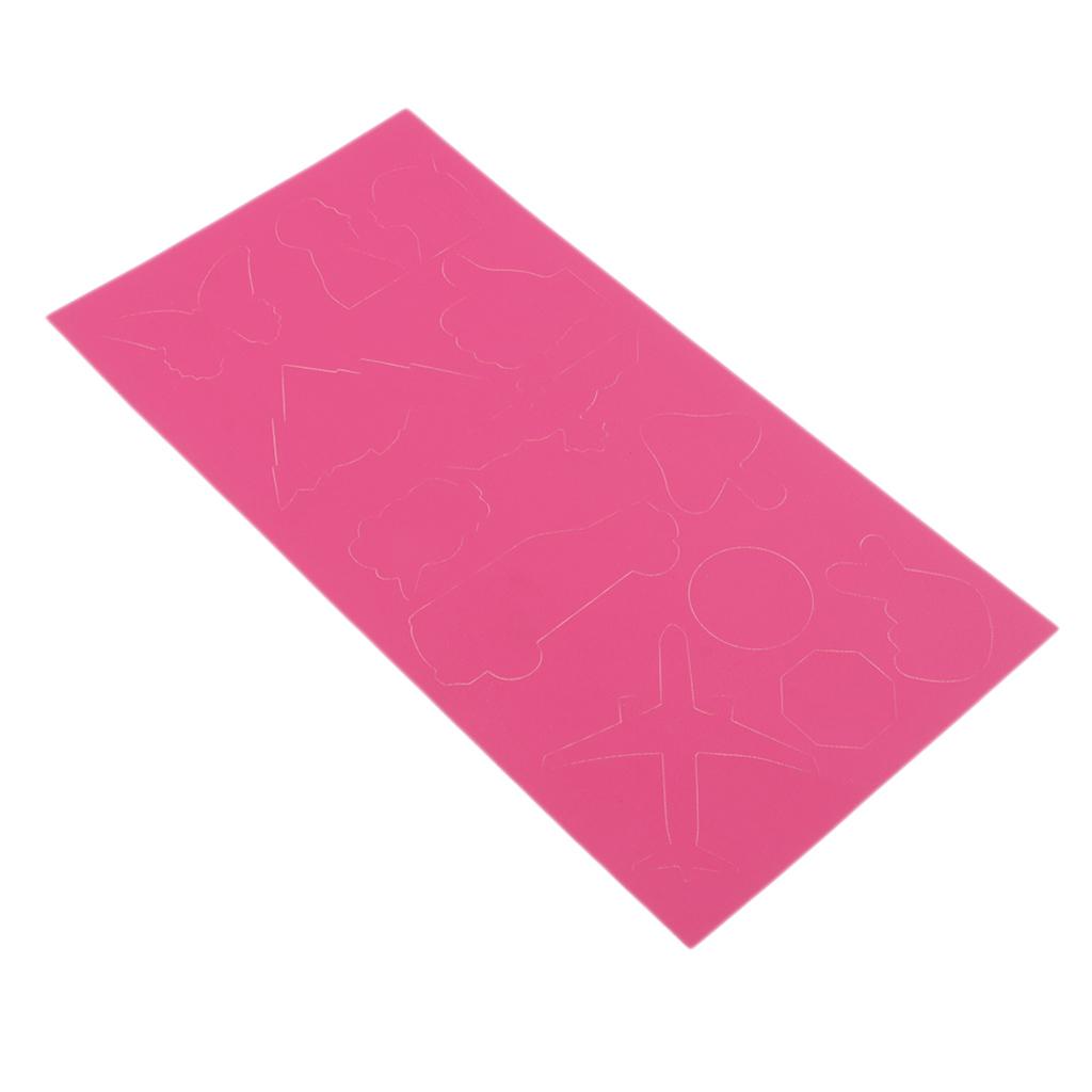 Cartoon Self-adhesive Repair Patch Applique for Clothing Sofa Rose Red