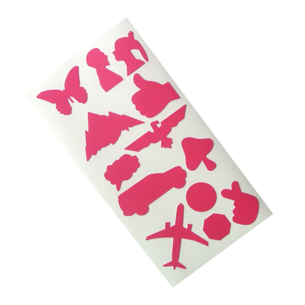 Cartoon Self-adhesive Repair Patch Applique for Clothing Sofa Rose Red