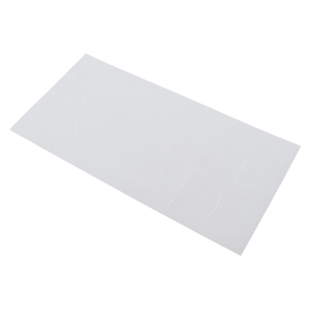 Self-adhesive PU Leather Patch Applique for Clothing Coat Sofa White