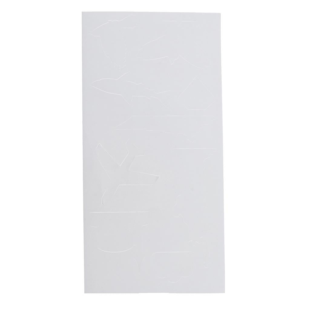 Self-adhesive PU Leather Patch Applique for Clothing Coat Sofa White
