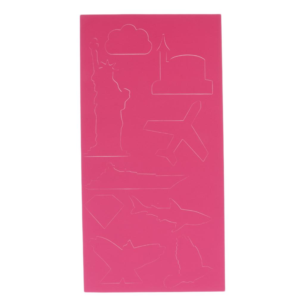 Self-adhesive PU Leather Patch Applique for Clothing Coat Sofa Rose Red