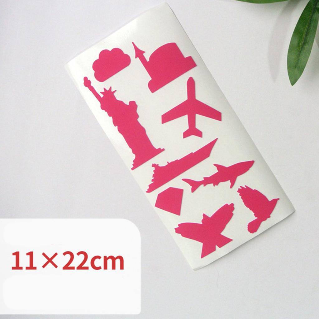Self-adhesive PU Leather Patch Applique for Clothing Coat Sofa Rose Red